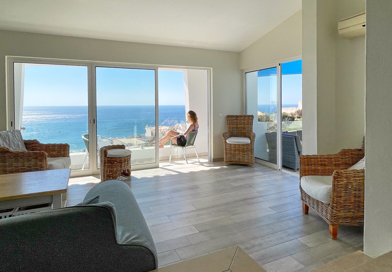 Living room of the Colina Mar with sea view Bright living room of the Colina Mar with beautiful sea views