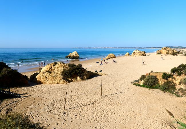 Praia de Alvor em Portugal Praia de Alvor em Portugal